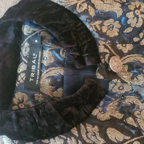 Tribal pattern blazer, Size 8/S - Picture 2 of 7
